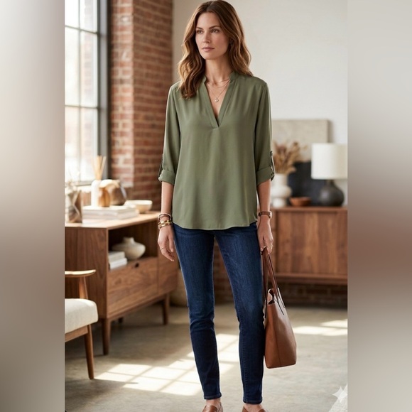 Ali & Kris Tops - Ali & Kris Sage Blouse